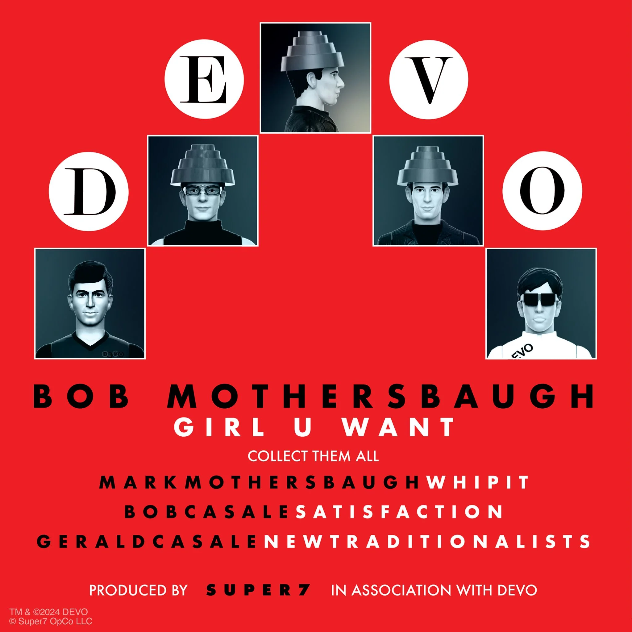 Devo ReAction Figures Wave 04 - Bob Mothersbaugh (The Girl U Want) 7 Devo ReAction Figures Wave 04 - Bob Mothersbaugh (The Girl U Want)