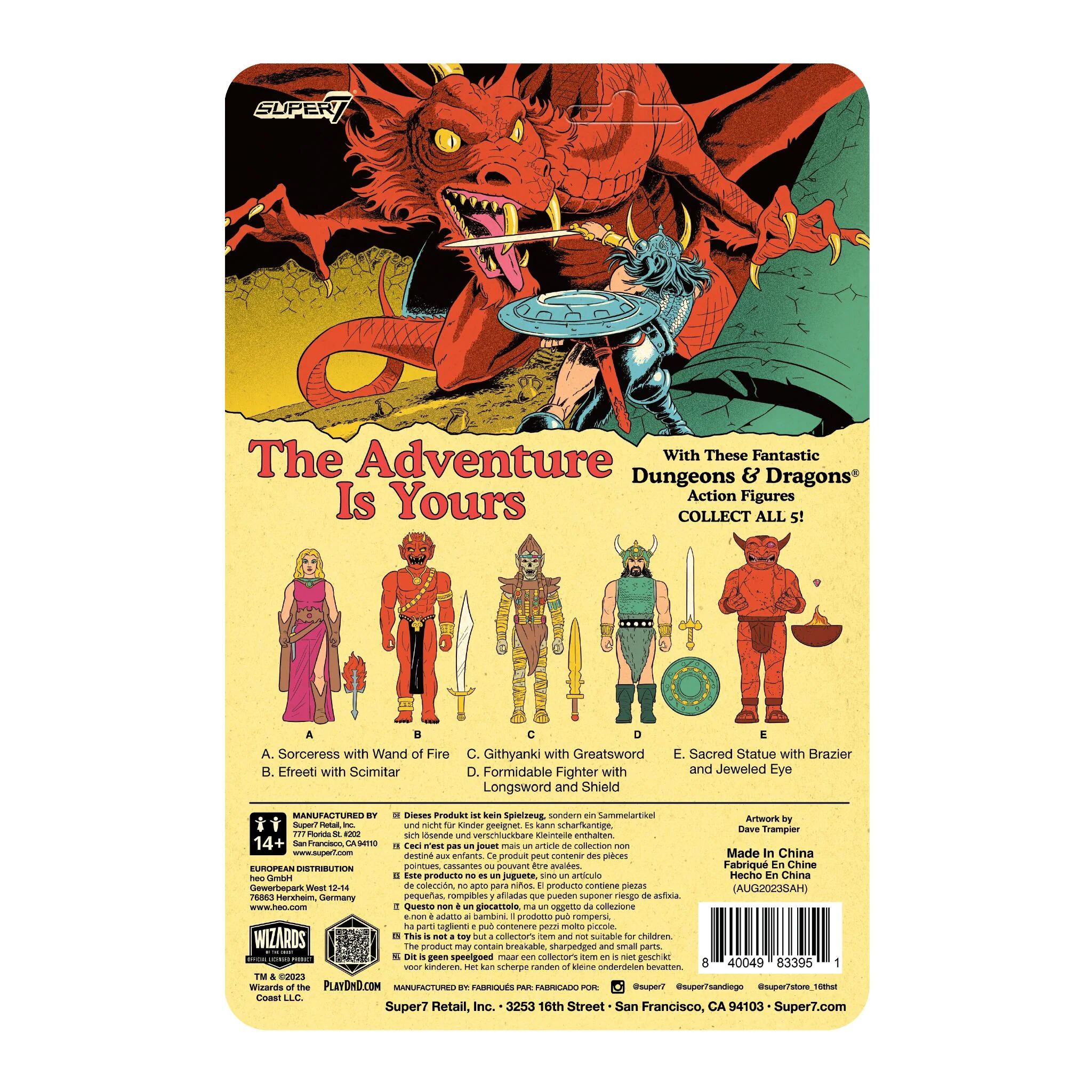 Dungeons and Dragons ReAction Figures Wave 03 - Sacred Statue (Player's Handbook) 4 Dungeons and Dragons ReAction Figures Wave 03 - Sacred Statue (Player's Handbook)