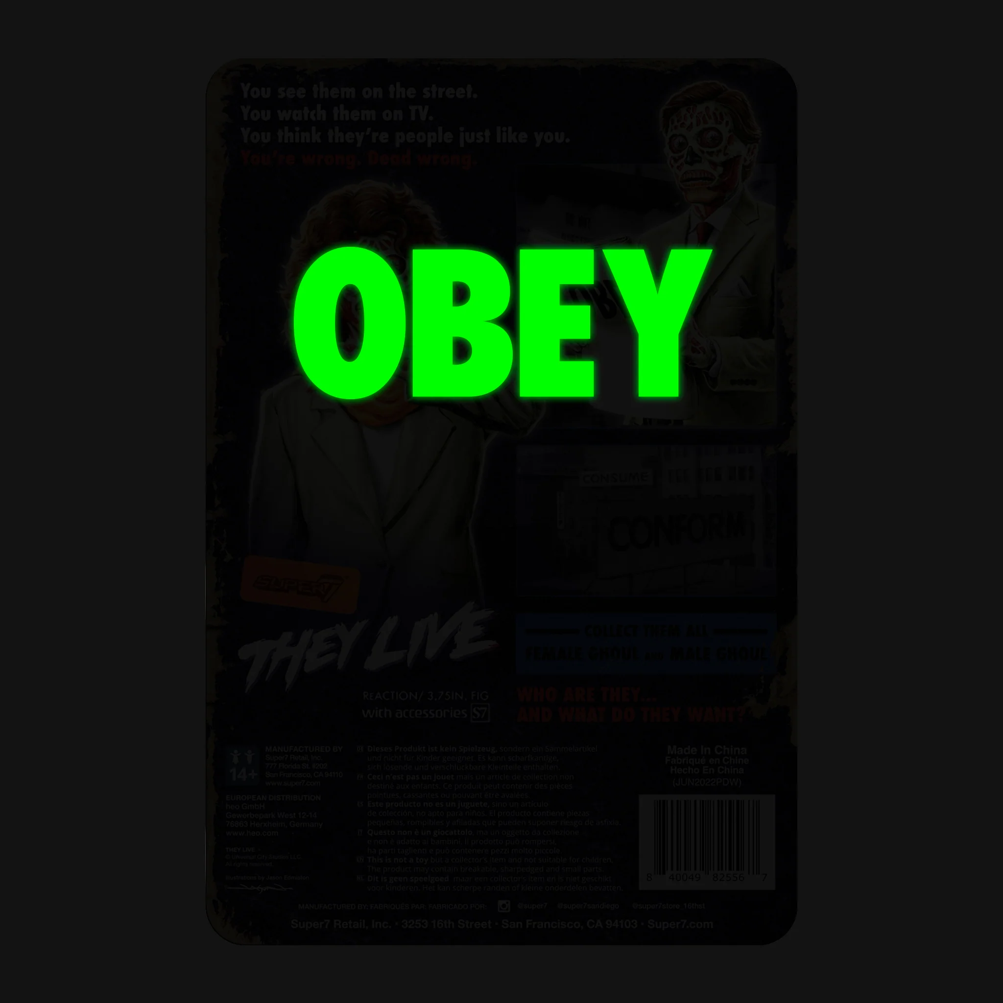 They Live ReAction Wave 2 - Male Ghoul (Glow) 7 They Live ReAction Wave 2 - Male Ghoul (Glow)