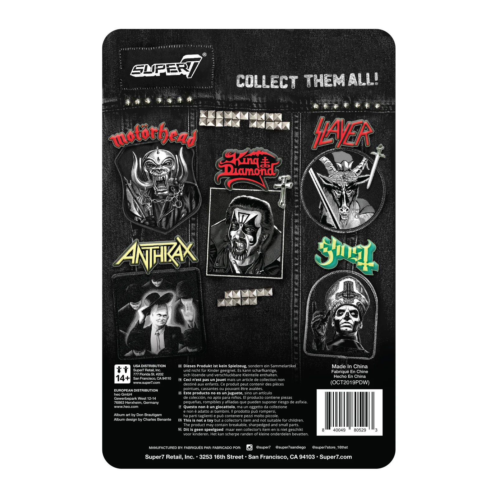 Anthrax ReAction Figure - Among The Living 4 Anthrax ReAction Figure - Among The Living