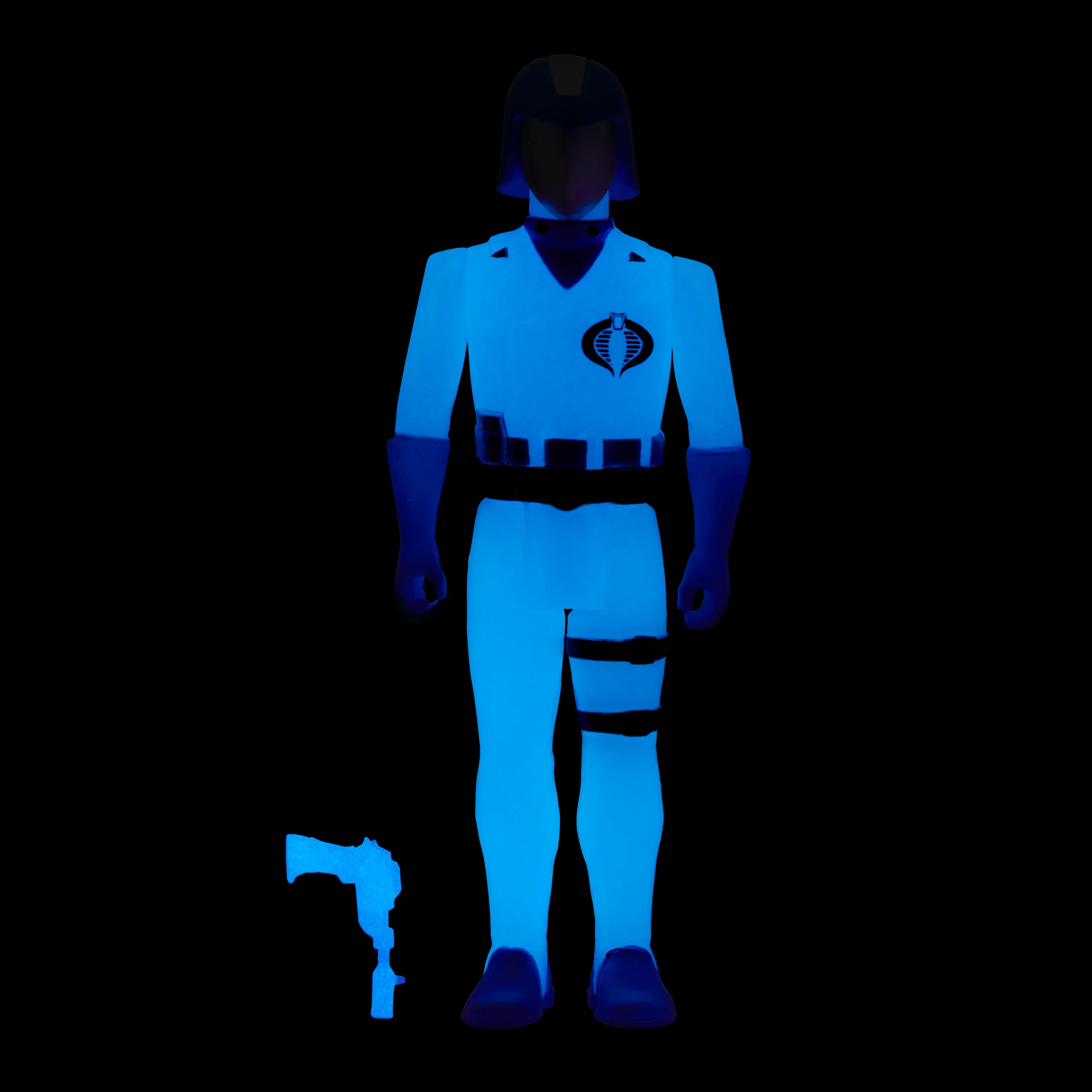 G.I. Joe ReAction Figures Wave 1b - Cobra Commander (Glow Patrol) 4 G.I. Joe ReAction Figures Wave 1b - Cobra Commander (Glow Patrol)