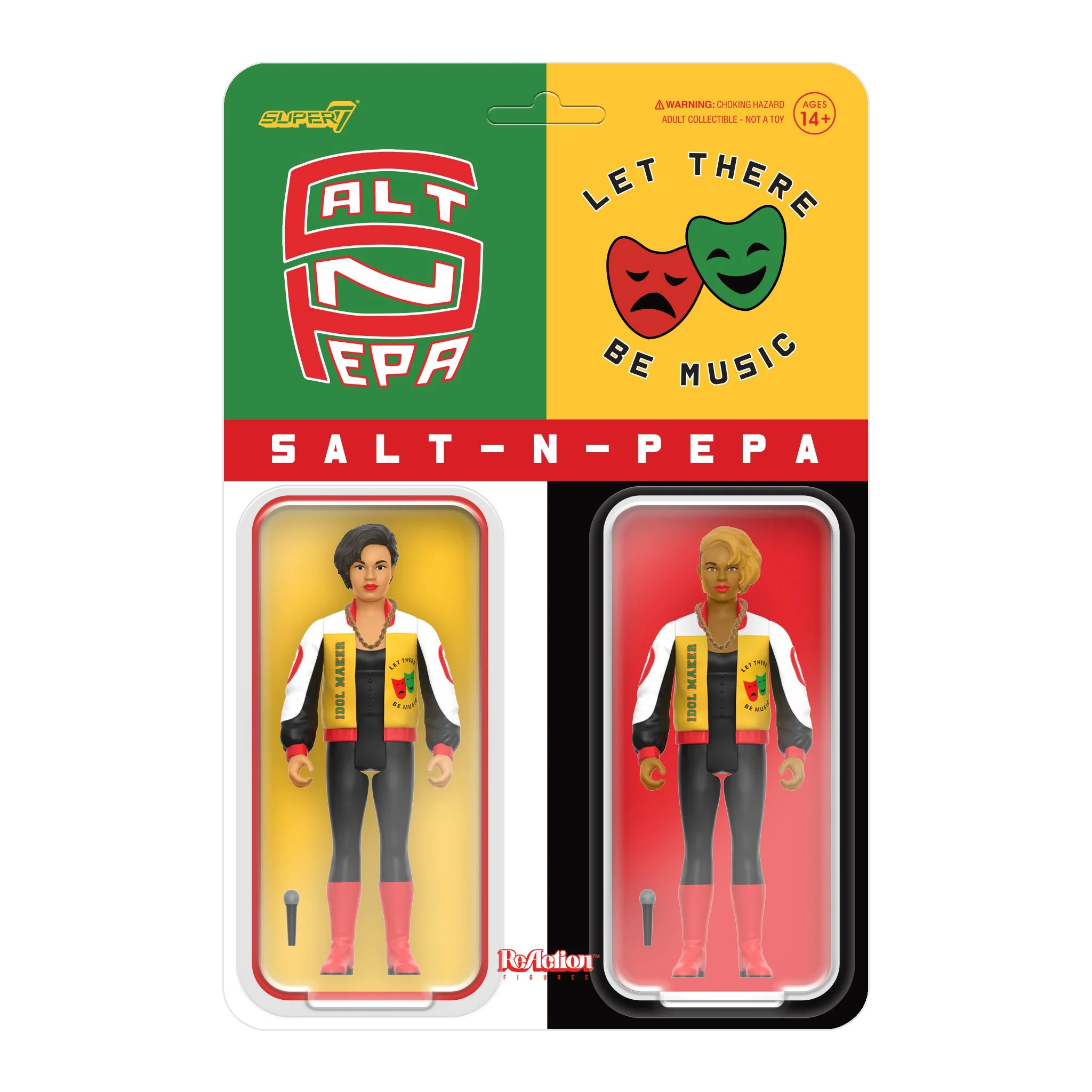 Salt-n-Pepa ReAction Figures - Salt-n-Pepa (2-Pack)