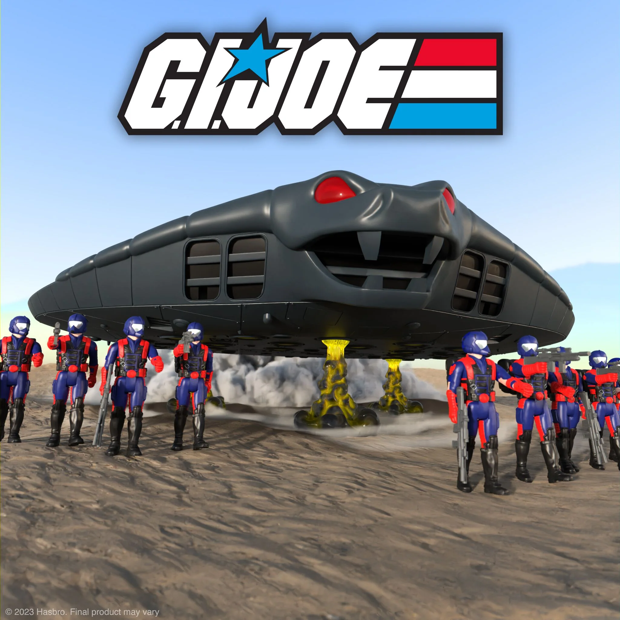 G.I. Joe ReAction Figures Cobra Mothership - Cobra Mothership 4 G.I. Joe ReAction Figures Cobra Mothership - Cobra Mothership