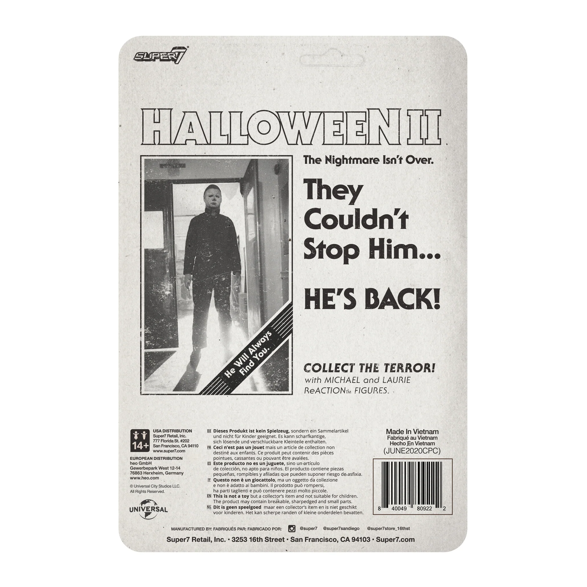 Halloween II ReAction Figure - Michael Myers 4 Halloween II ReAction Figure - Michael Myers