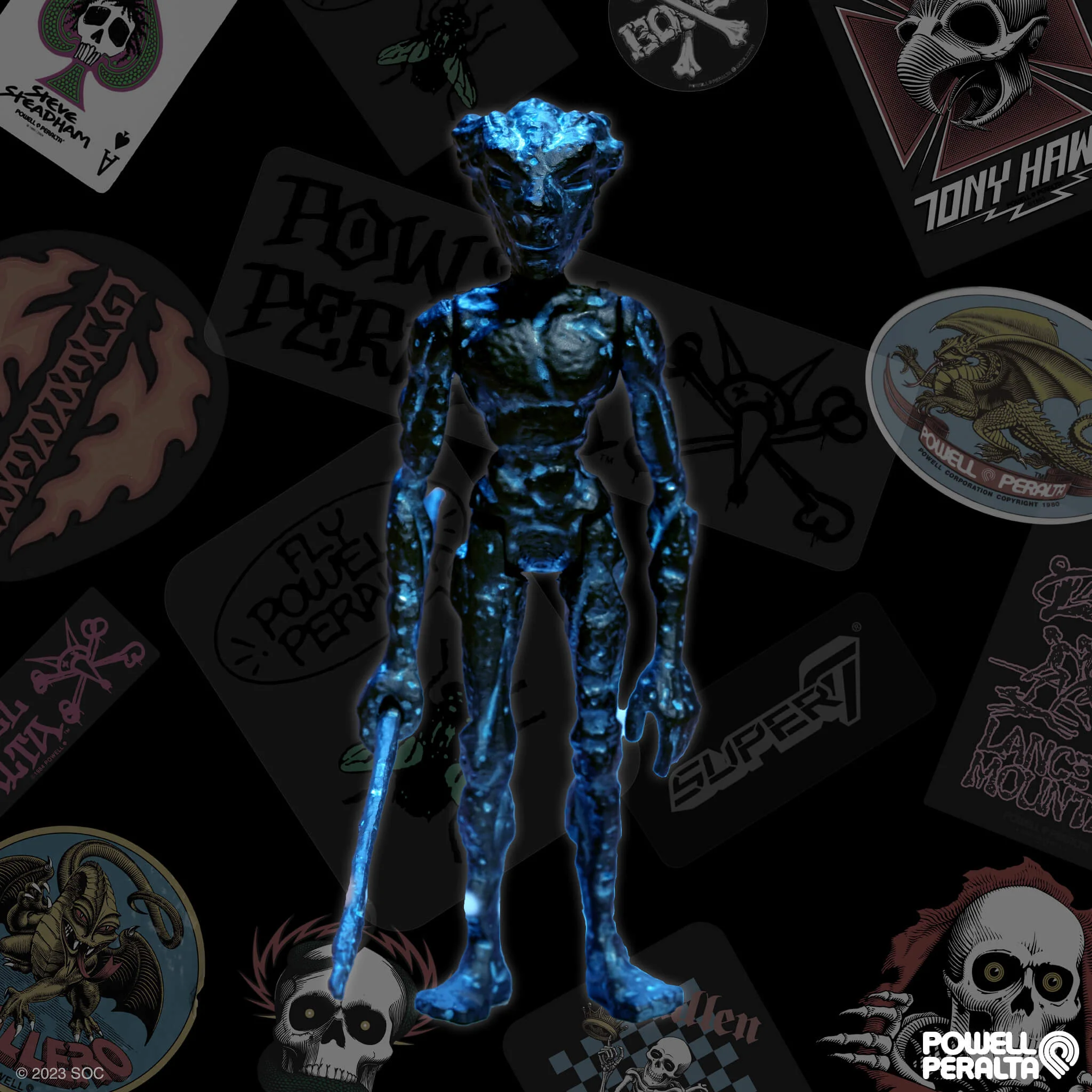 Powell-Peralta ReAction Figure Wave 1 - Lance Mountain 4 Powell-Peralta ReAction Figure Wave 1 - Lance Mountain