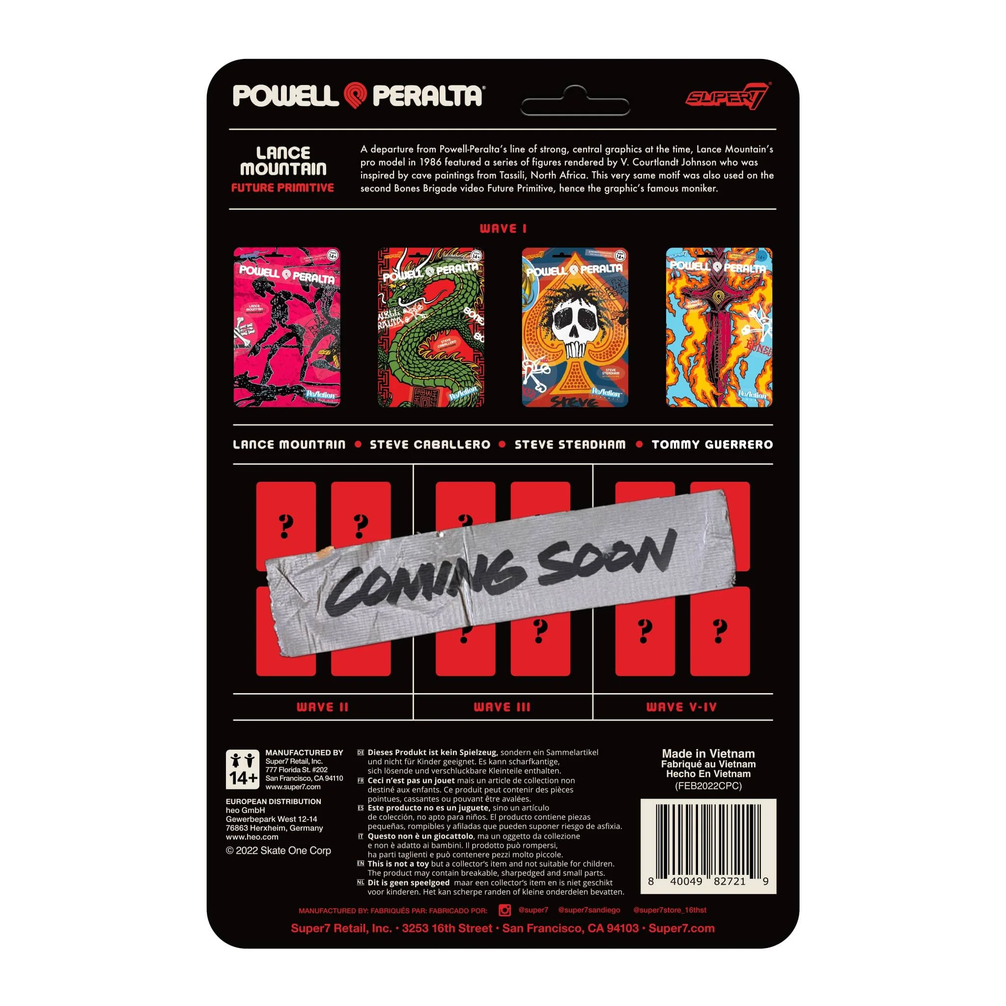 Powell-Peralta ReAction Figure Wave 1 - Lance Mountain 5 Powell-Peralta ReAction Figure Wave 1 - Lance Mountain
