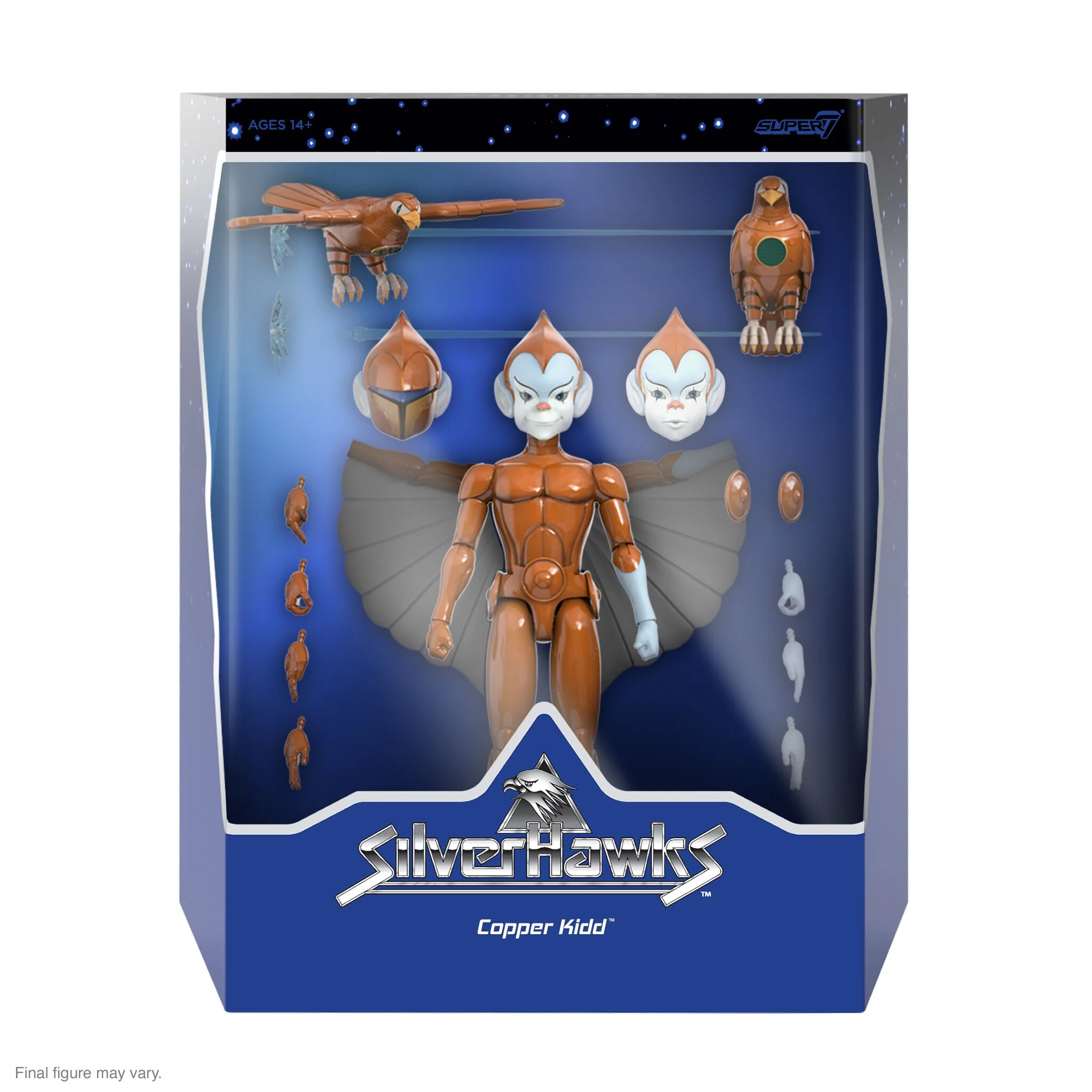 SilverHawks ULTIMATES! Wave 05 - Copper Kidd (Cartoon Accurate) 4 SilverHawks ULTIMATES! Wave 05 - Copper Kidd (Cartoon Accurate)