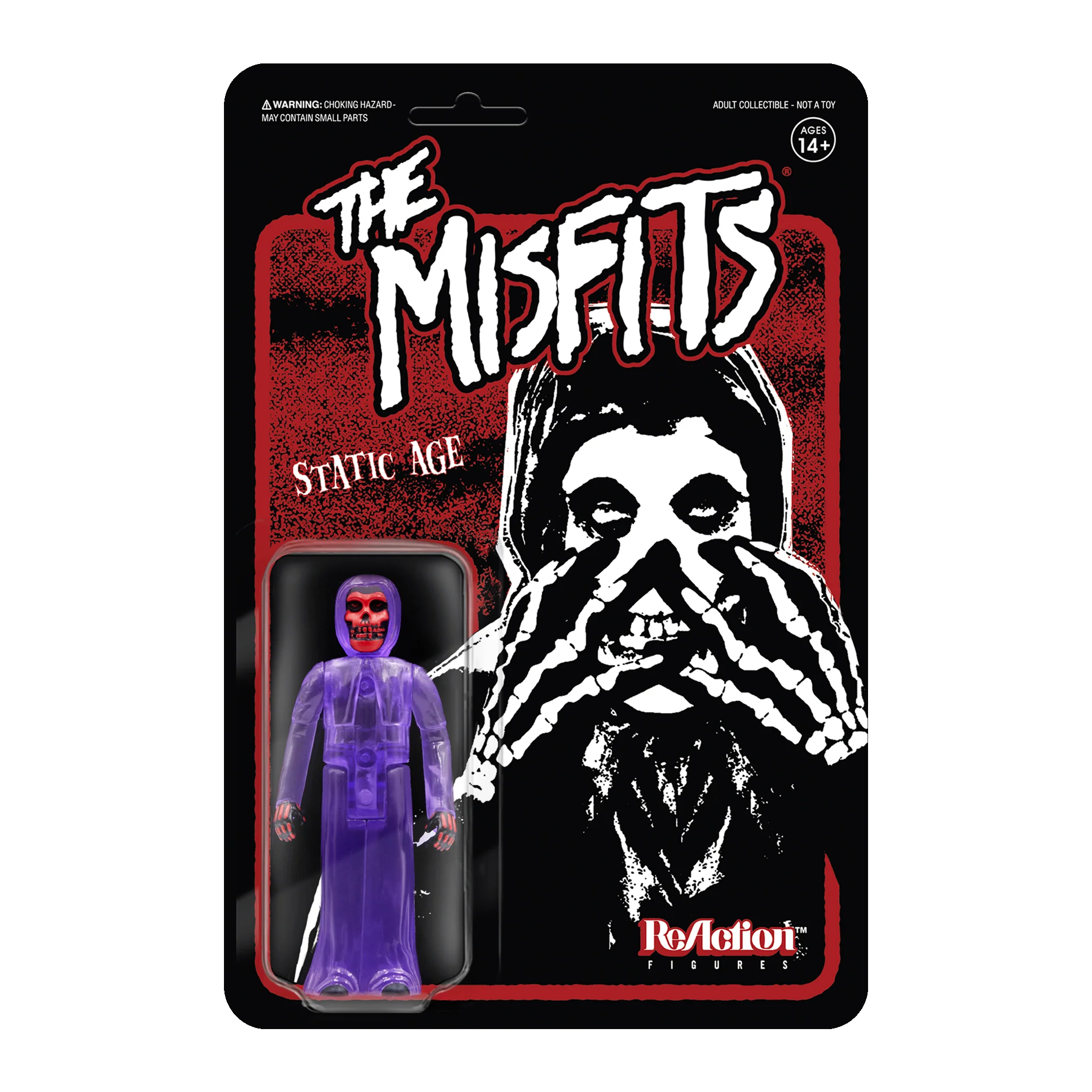 Misfits ReAction - Fiend Static Age (Clear Purple)