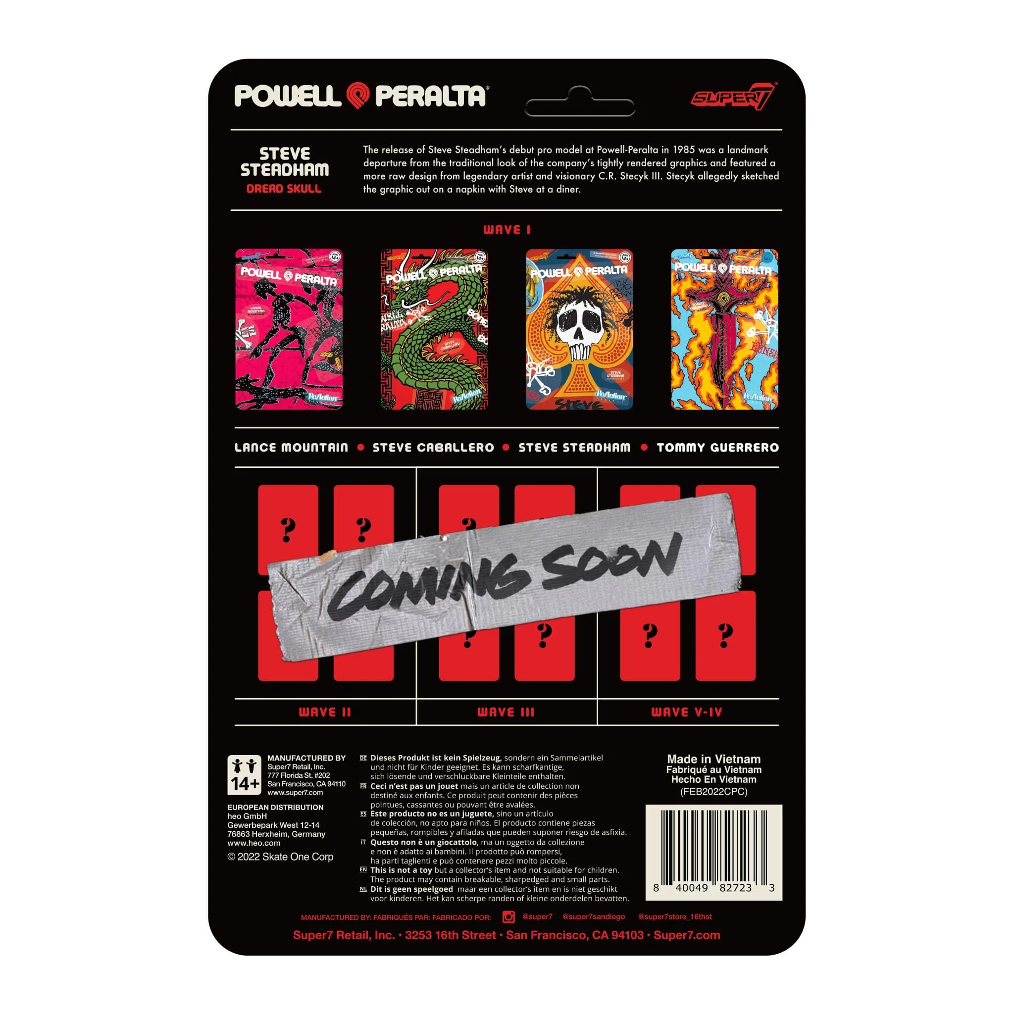 Powell-Peralta ReAction Figure Wave 1 - Steve Steadham 5 Powell-Peralta ReAction Figure Wave 1 - Steve Steadham