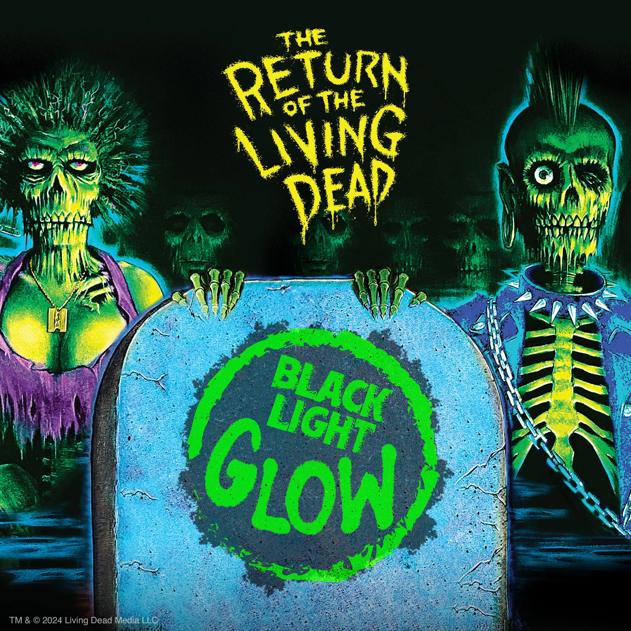 Return of the Living Dead ReAction Figures Wave 03 - Male Poster Zombie (Blacklight) 8 Return of the Living Dead ReAction Figures Wave 03 - Male Poster Zombie (Blacklight)