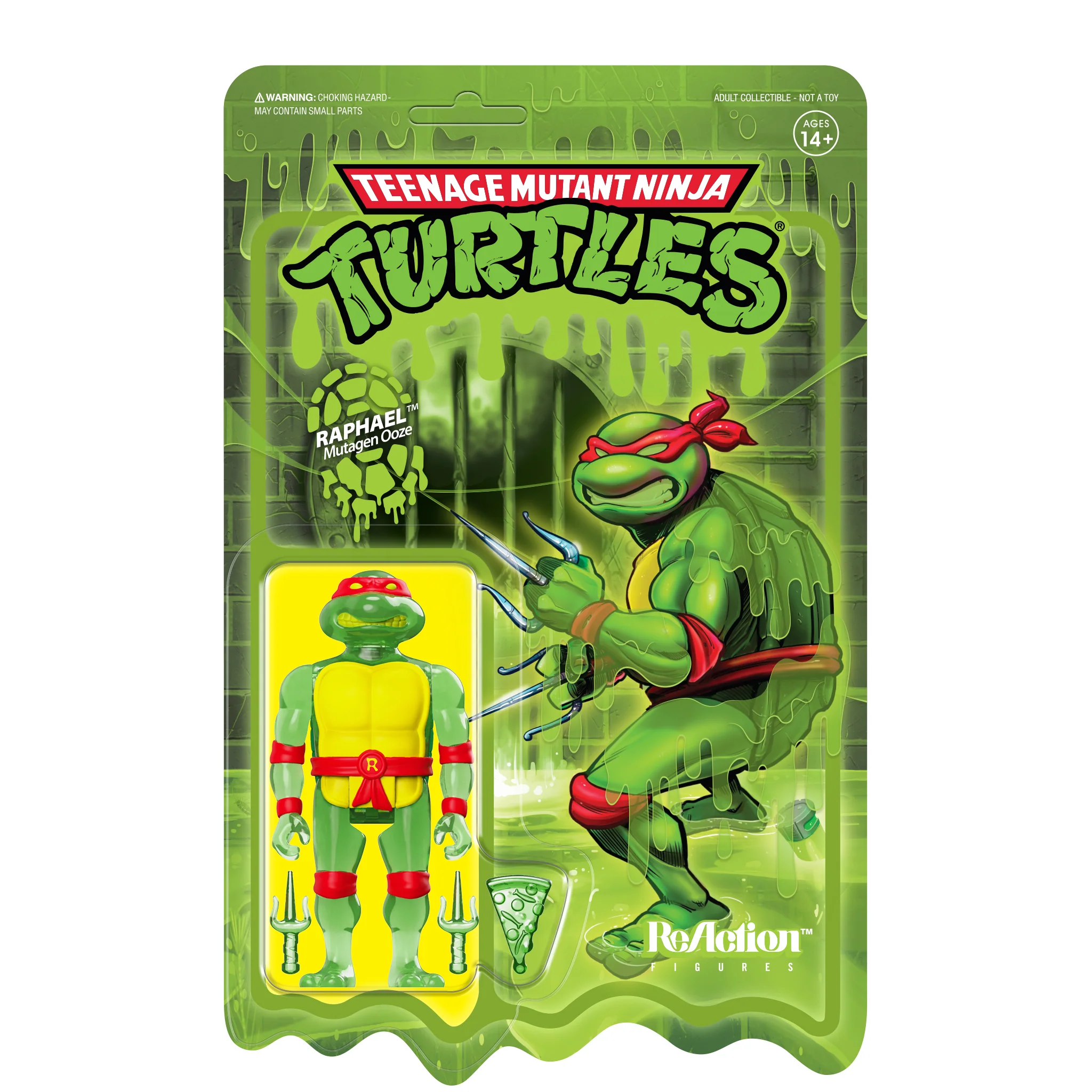Teenage Mutant Ninja Turtles ReAction - Raphael (Mutagen Ooze)