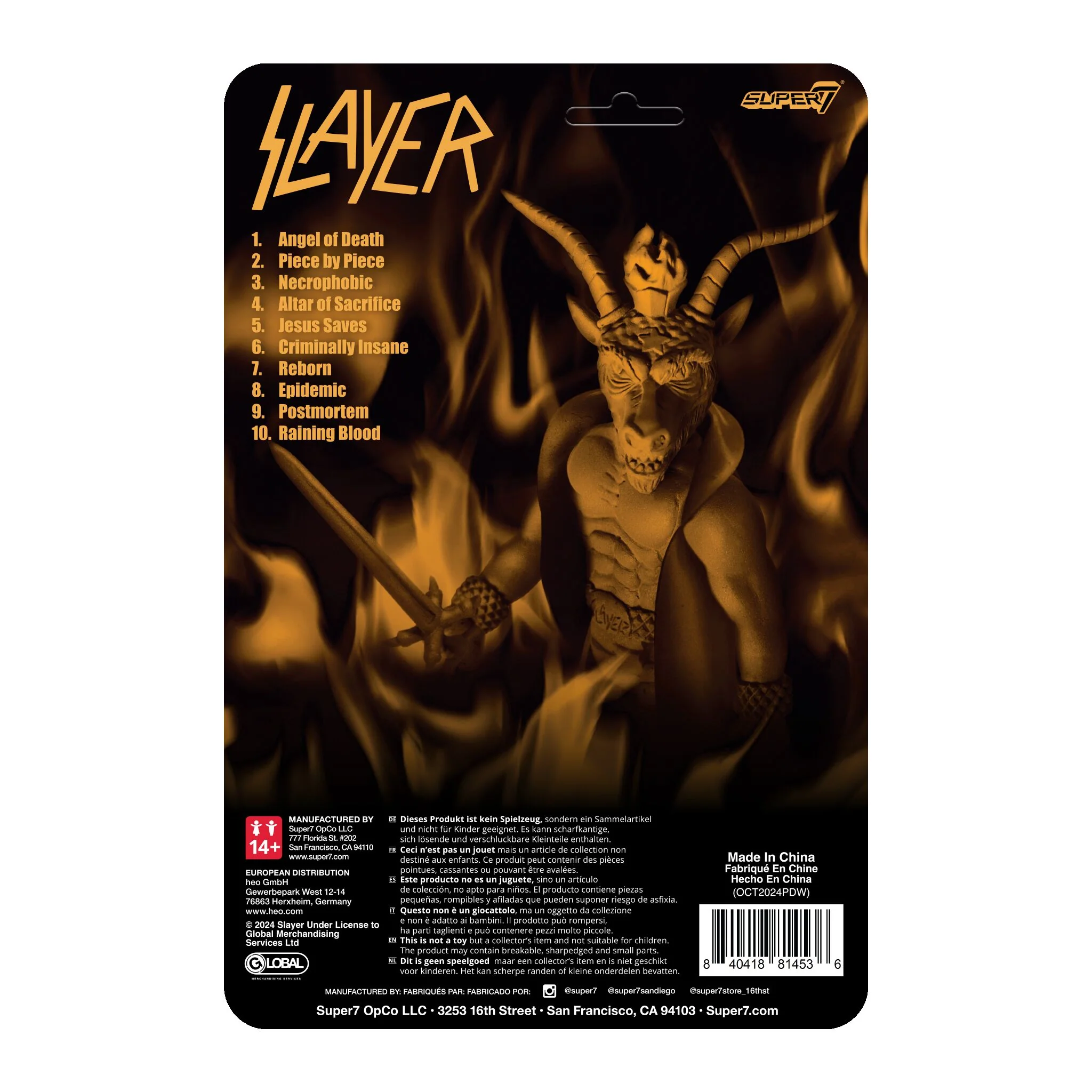 Slayer ReAction Figures - Minotaur (Reign In Blood) 6 Slayer ReAction Figures - Minotaur (Reign In Blood)