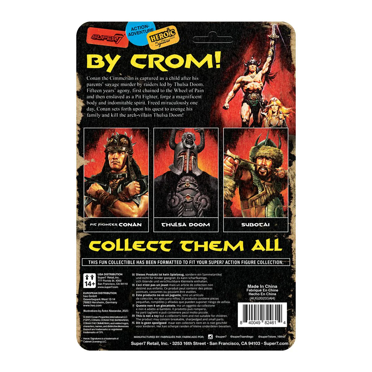 Conan the Barbarian ReAction Figures Wave 01 - Subotai 5 Conan the Barbarian ReAction Figures Wave 01 - Subotai