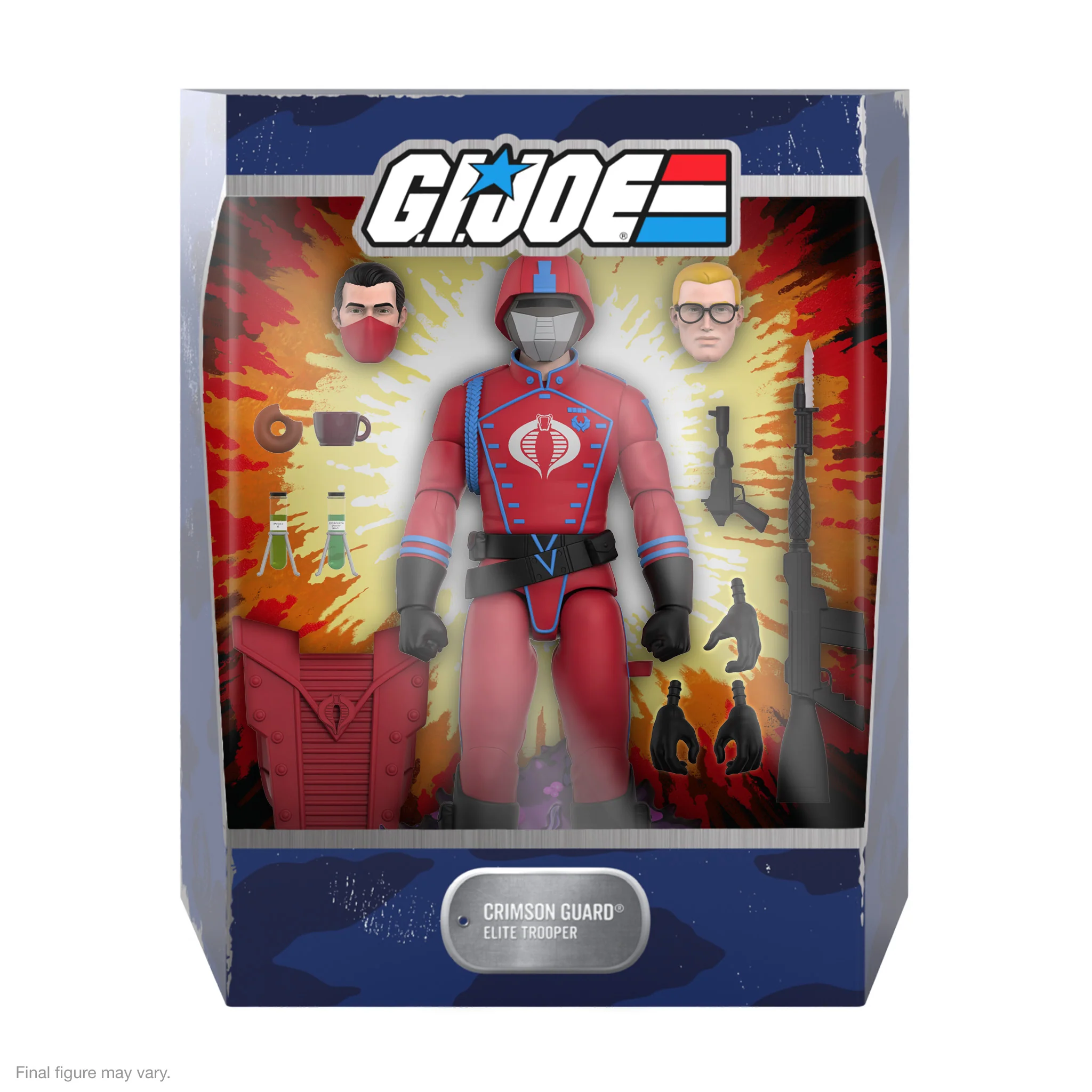 G.I. Joe ULTIMATES! Wave 5 - Cover Girl, Roadblock, Cobra Crimson Guard, & Major Bludd 9 G.I. Joe ULTIMATES! W5 - Cobra Crimson Guard (cartoon accurate)