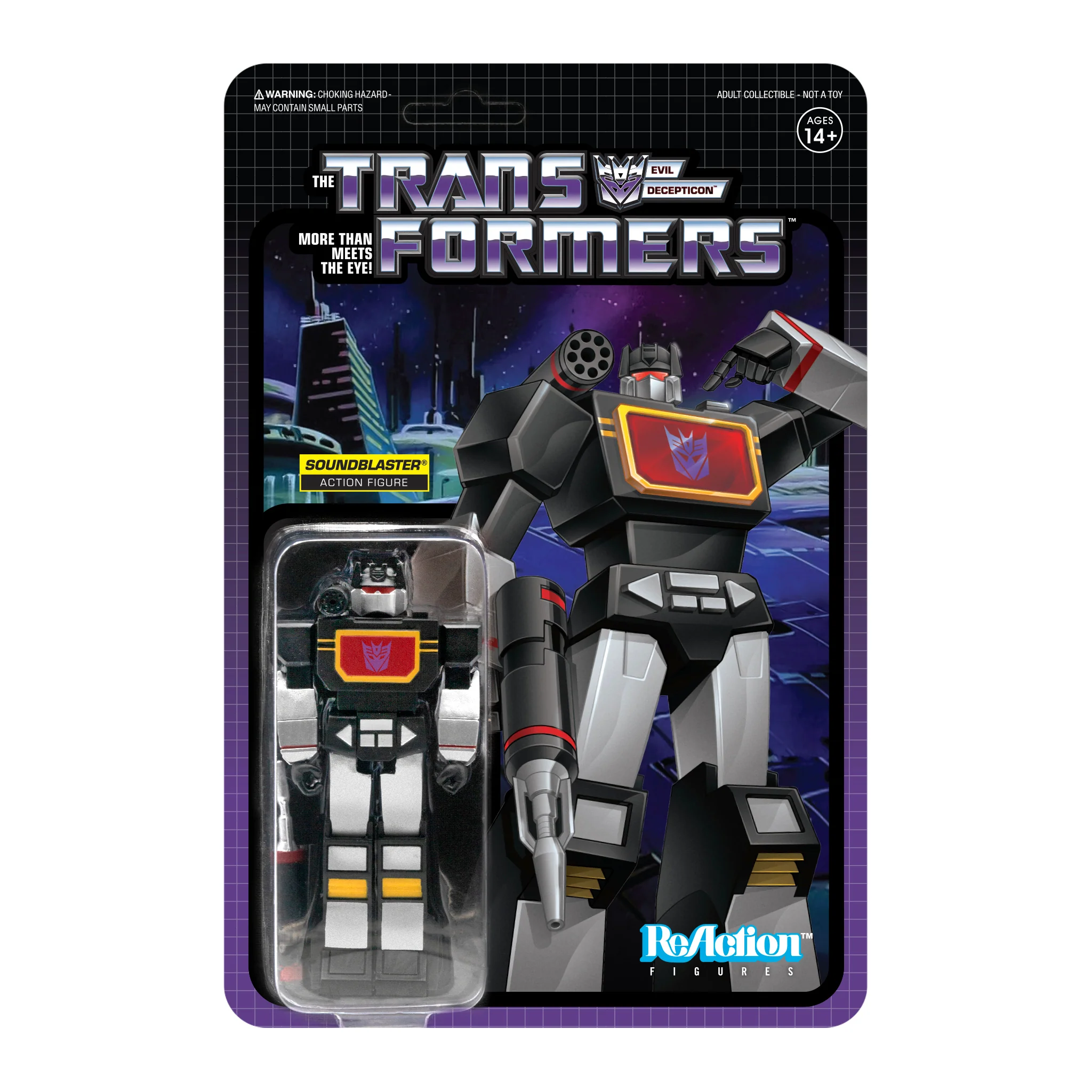 Transformers Reaction Figure - Soundblaster
