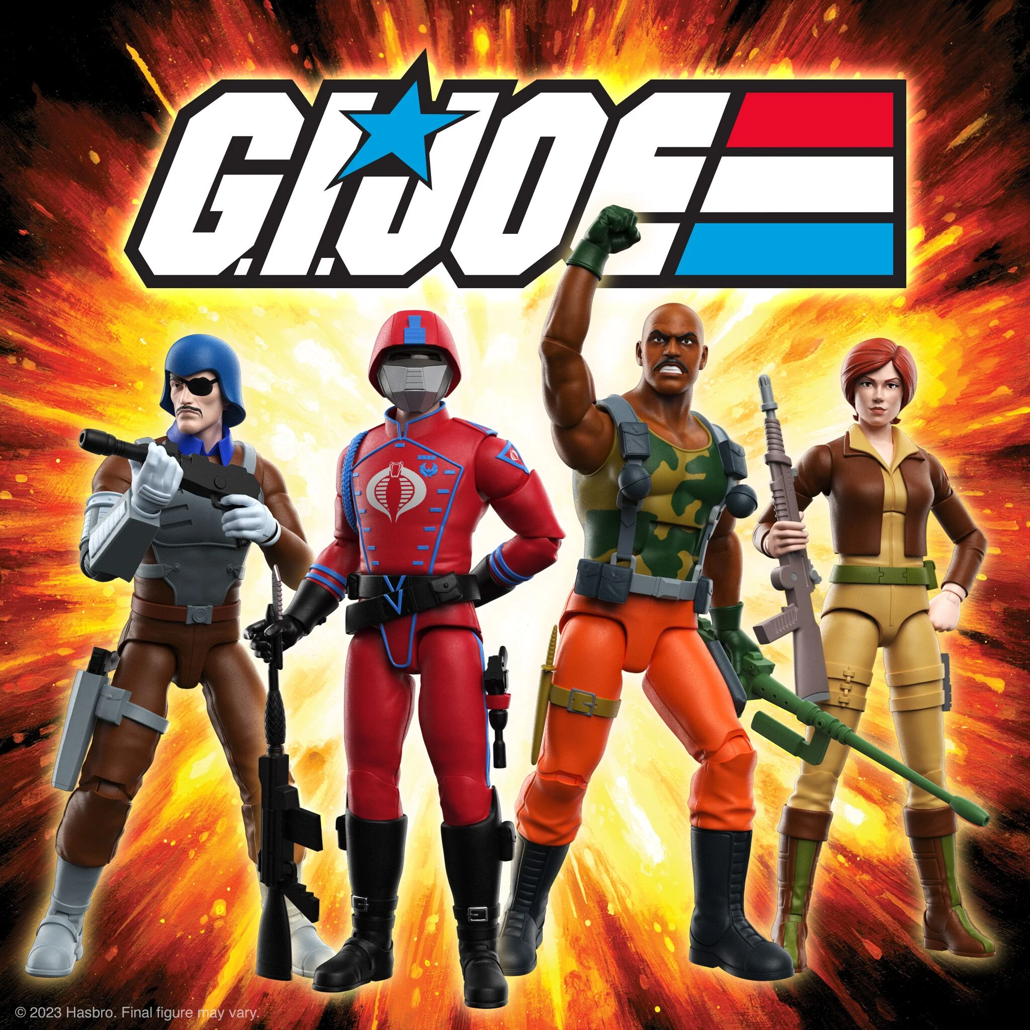 G.I. Joe ULTIMATES! Wave 5 - Cover Girl, Roadblock, Cobra Crimson Guard, & Major Bludd 3 G.I. Joe ULTIMATES! W5 - Major Bludd (cartoon accurate)