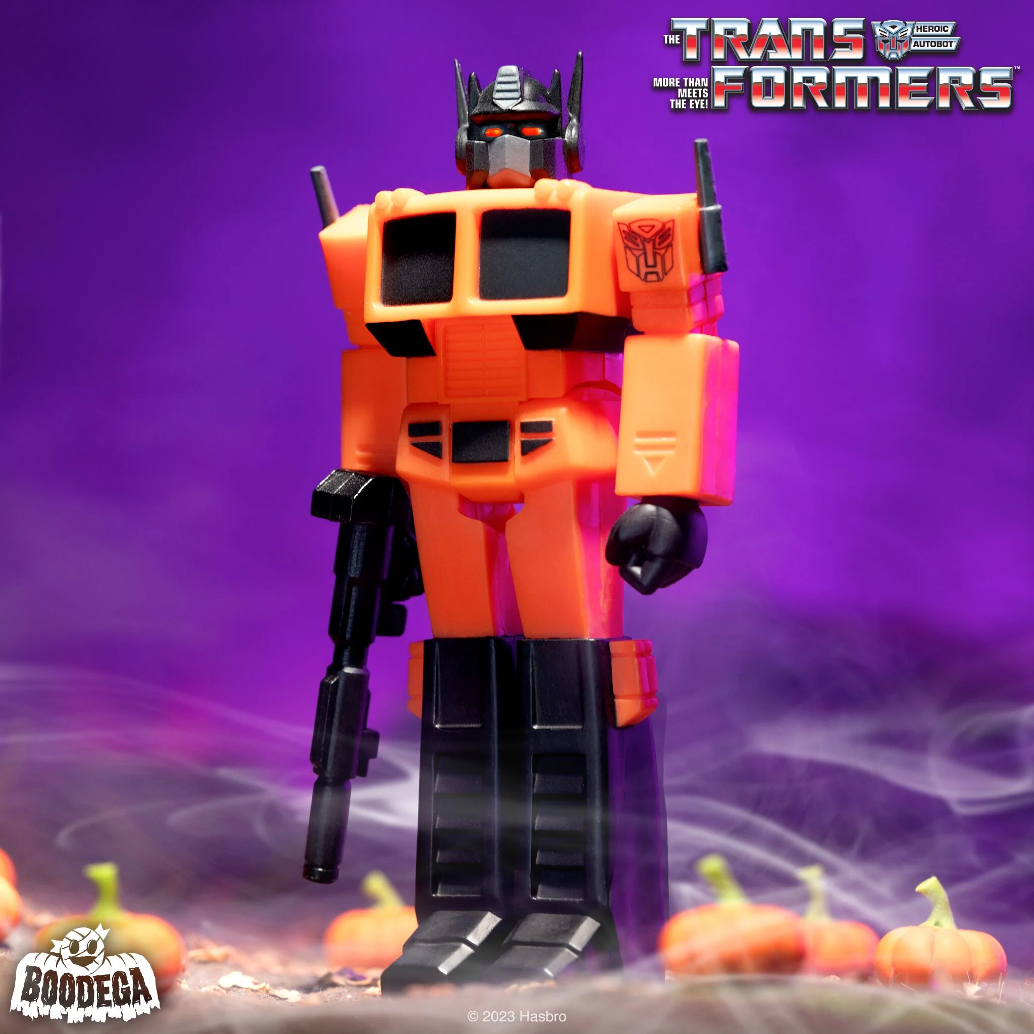 Transformers ReAction Figure - Optimus Prime (Orange/Black) 3 Transformers ReAction Figure - Optimus Prime (Orange/Black)