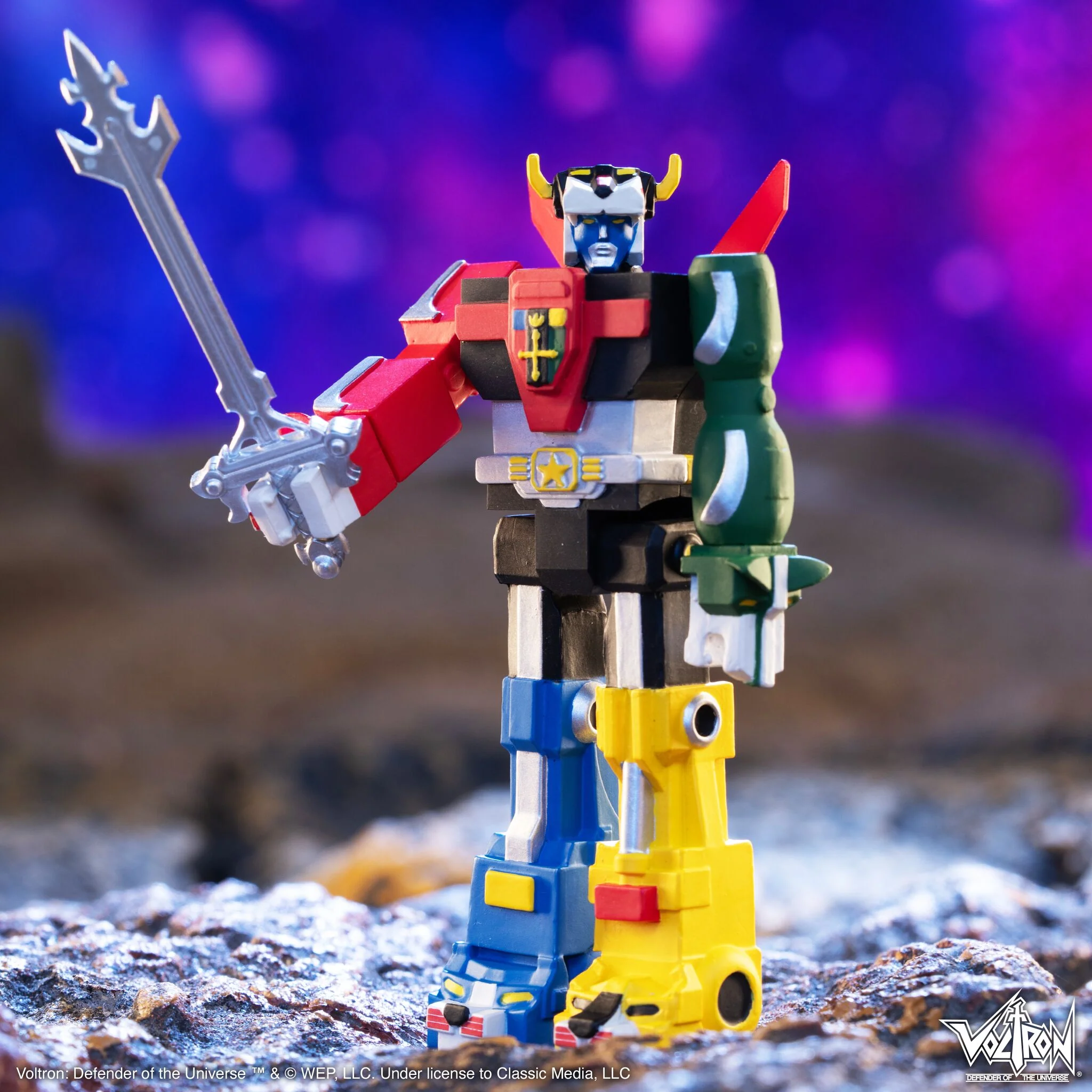 Voltron ReAction Figures - Voltron (Vintage Package) 3 Voltron ReAction Figures - Voltron (Vintage Package)