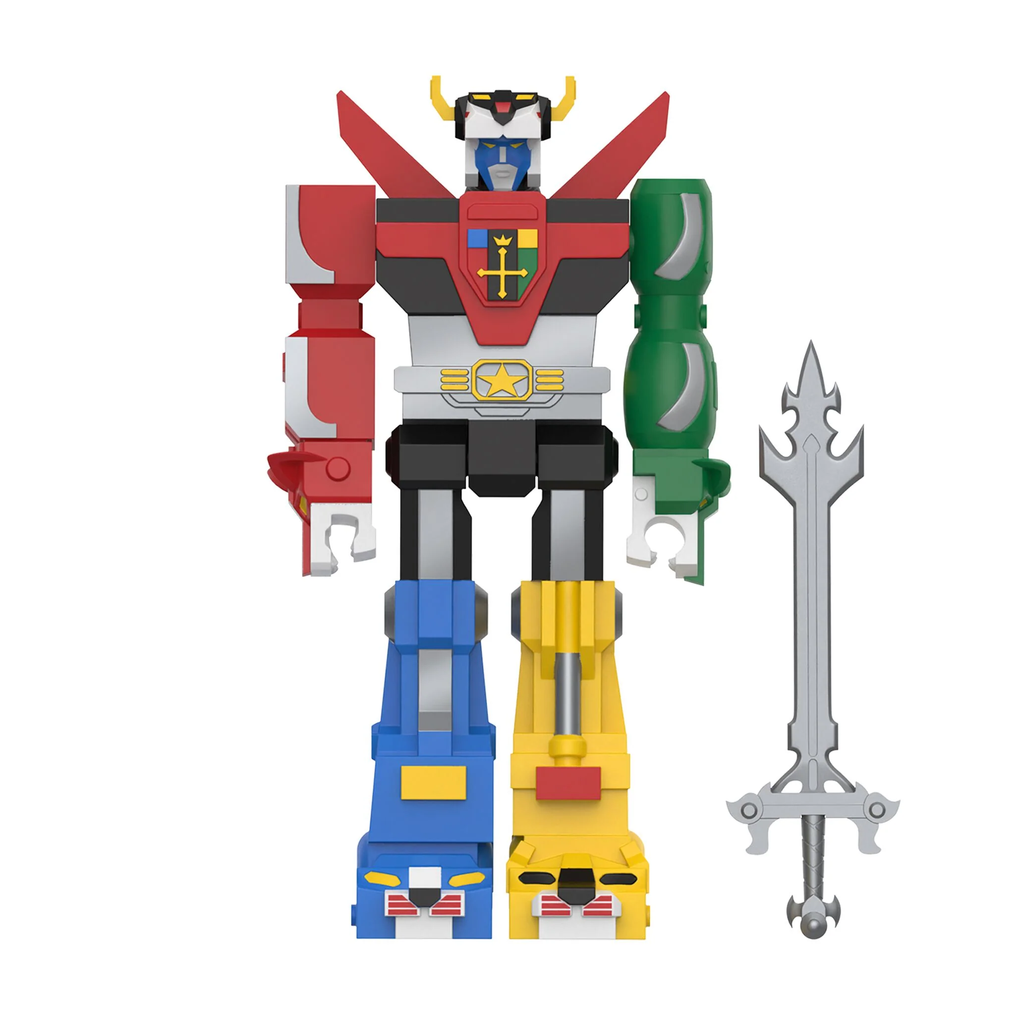 Voltron ReAction Figures - Voltron (Vintage Package) 5 Voltron ReAction Figures - Voltron (Vintage Package)