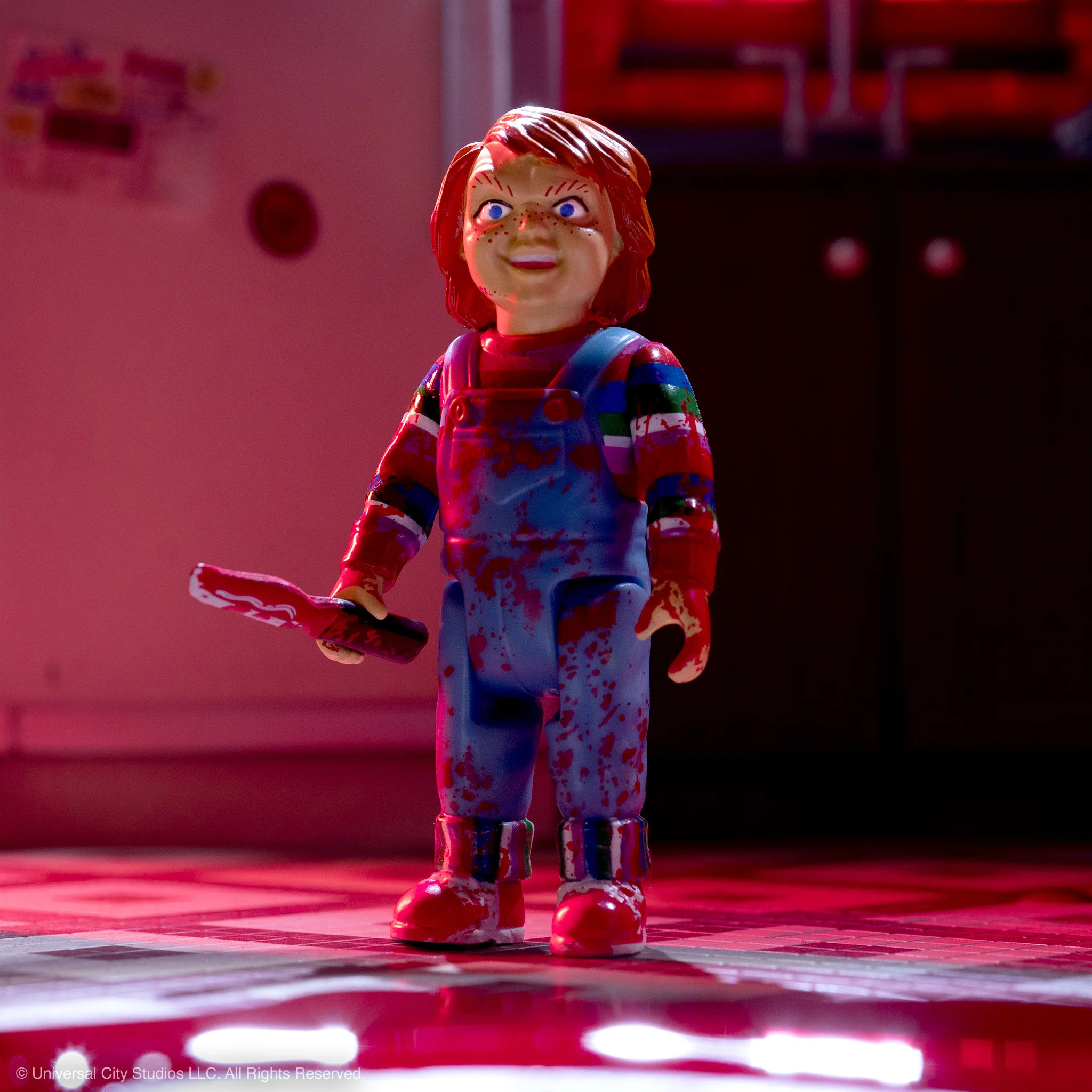Child's Play ReAction Figures Wave 2 - Homicidal Chucky (Blood Splatter) 3 Child's Play ReAction Figures Wave 2 - Homicidal Chucky (Blood Splatter)