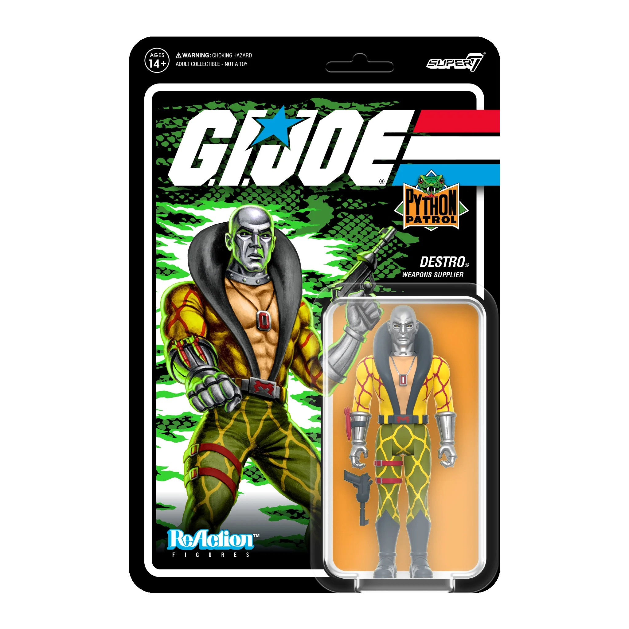 G.I. Joe ReAction Figures Wave 6 - Python Patrol Destro