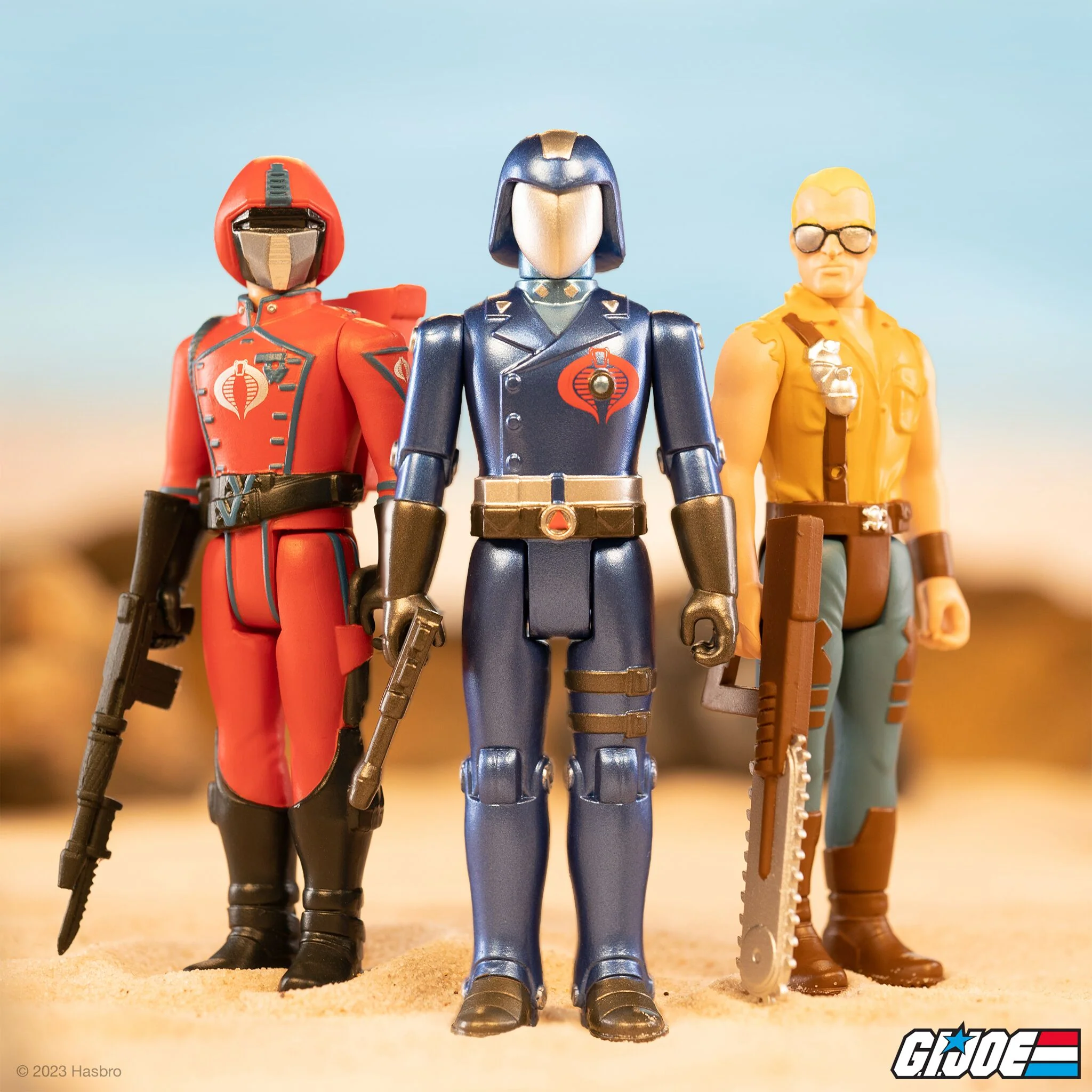 G.I. Joe ReAction Figures Wave 7 - Crimson Guard 5 G.I. Joe ReAction Figures Wave 7 - Crimson Guard