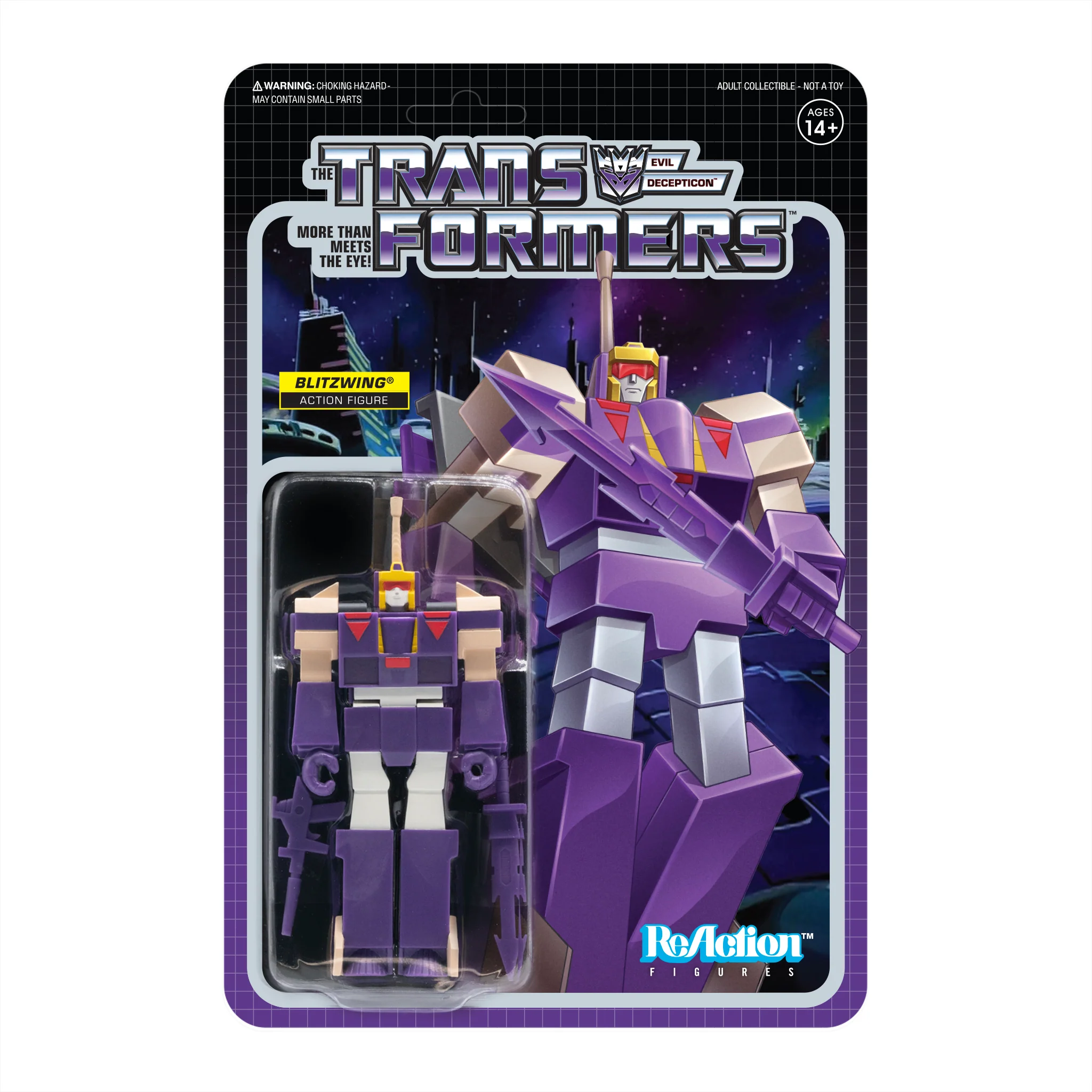 Transformers ReAction Figure Wave 3 - Blitzwing