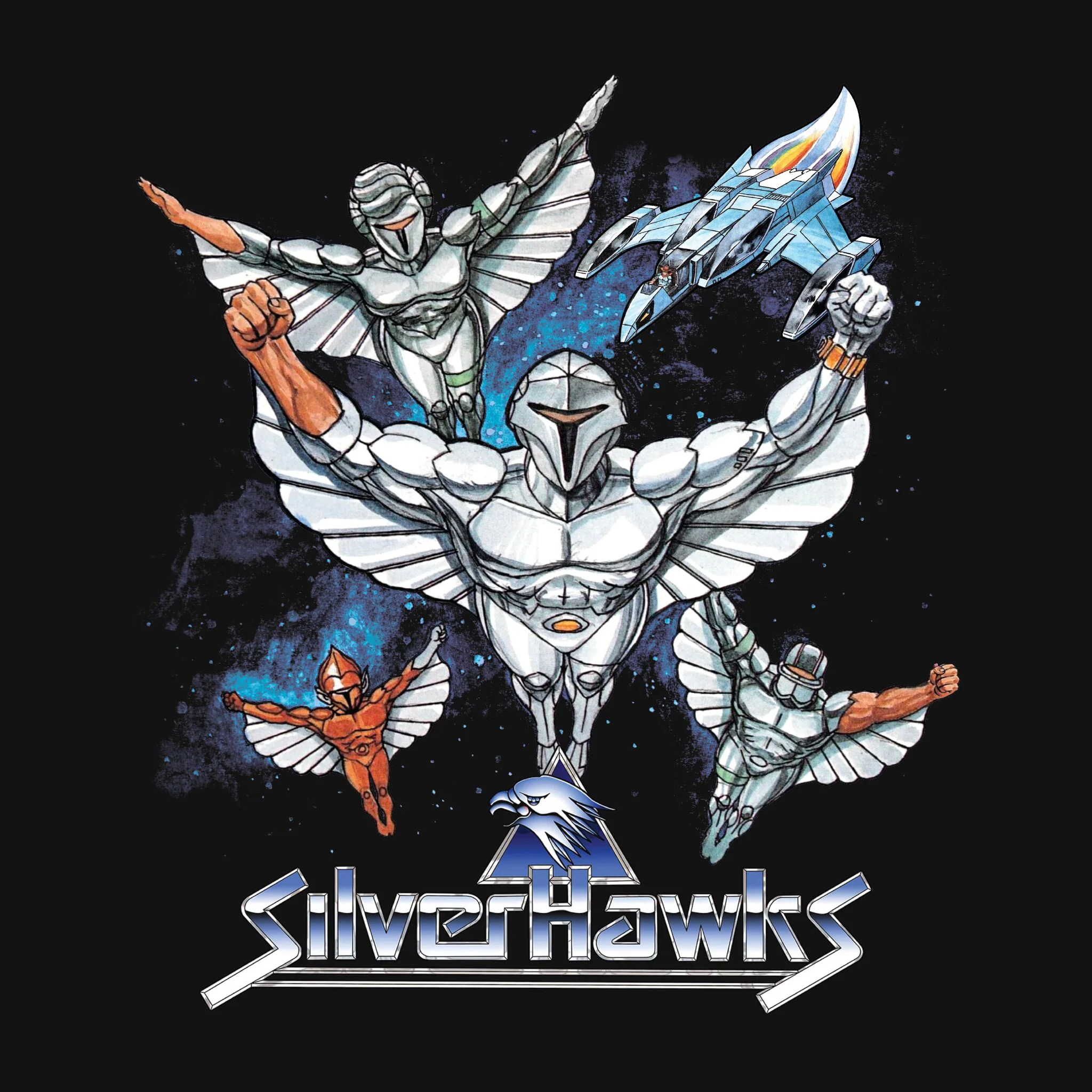 SilverHawks Logo Tshirt 3 SilverHawks Logo Tshirt