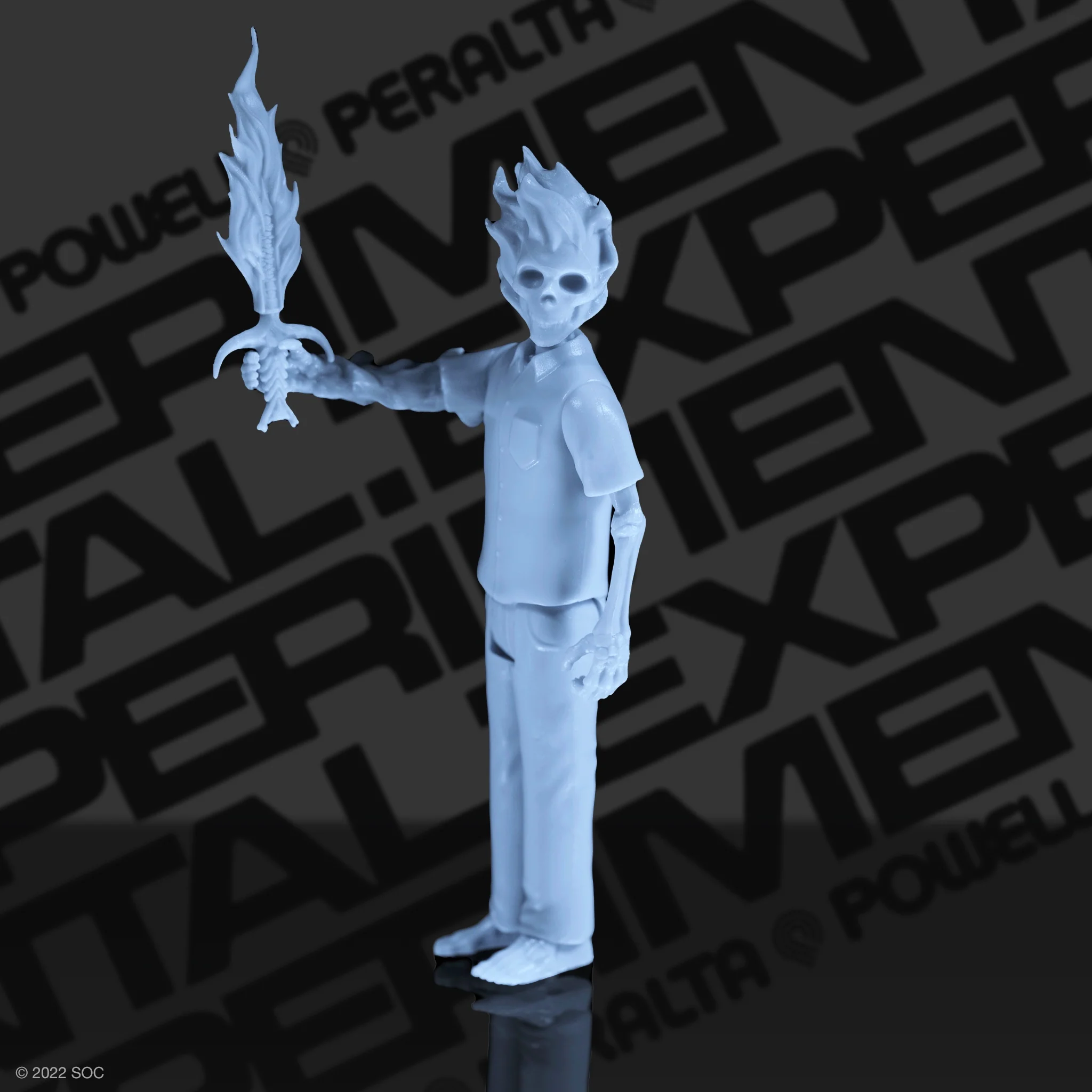 Powell-Peralta ReAction Figures Wave 1A - Tommy Guerrero V8 Dagger (Unpainted) 3 Powell-Peralta ReAction Figures Wave 1A - Tommy Guerrero V8 Dagger (Unpainted)