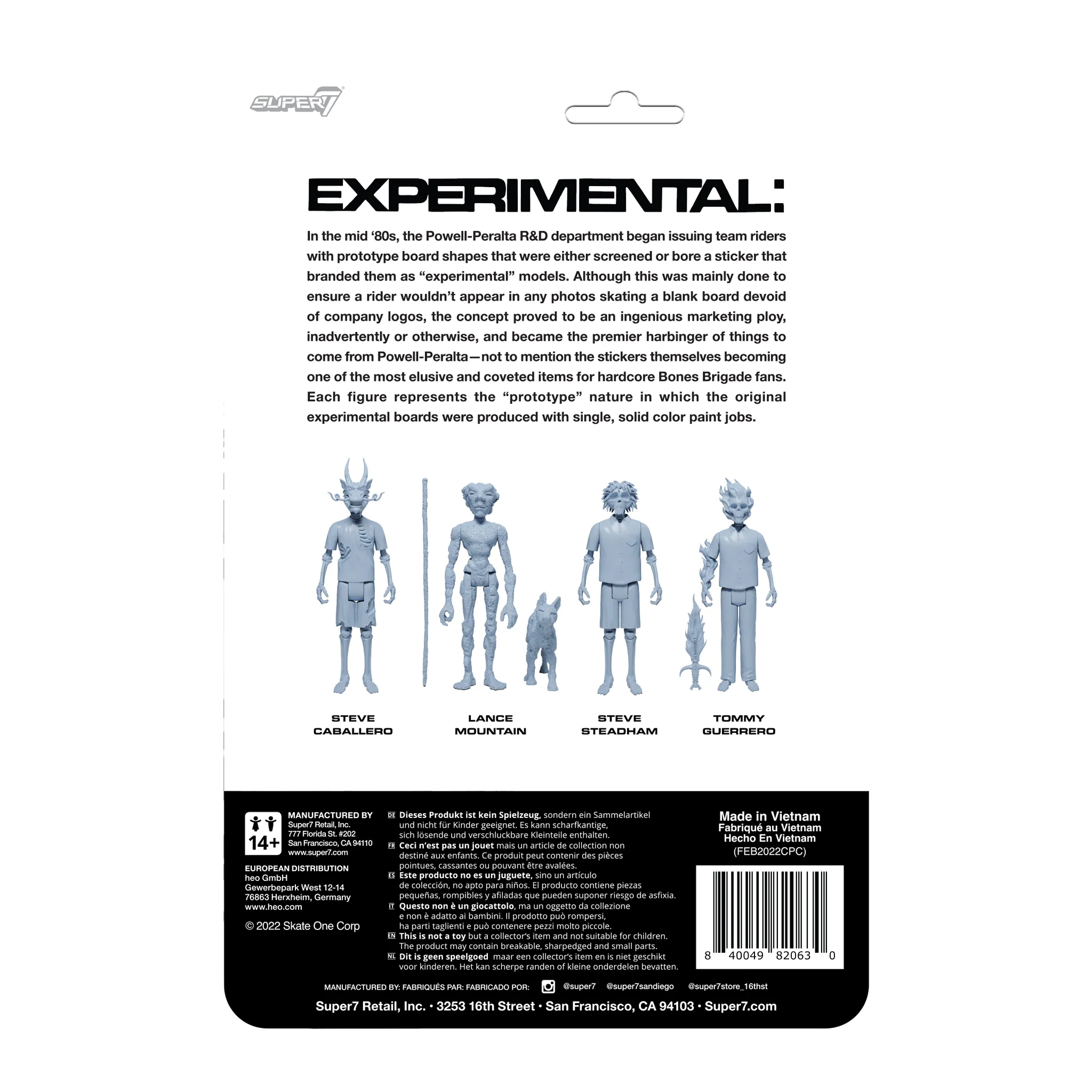 Powell-Peralta ReAction Figures Wave 1A - Tommy Guerrero V8 Dagger (Unpainted) 4 Powell-Peralta ReAction Figures Wave 1A - Tommy Guerrero V8 Dagger (Unpainted)